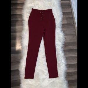 Burgundy Bottoms